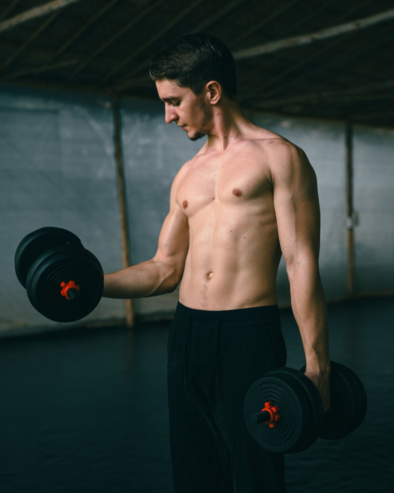 Burnlab 6-in-1 Adjustable Weight Training Kit: Dumbbells, Kettlebells & Barbells - 2kg Total Weight