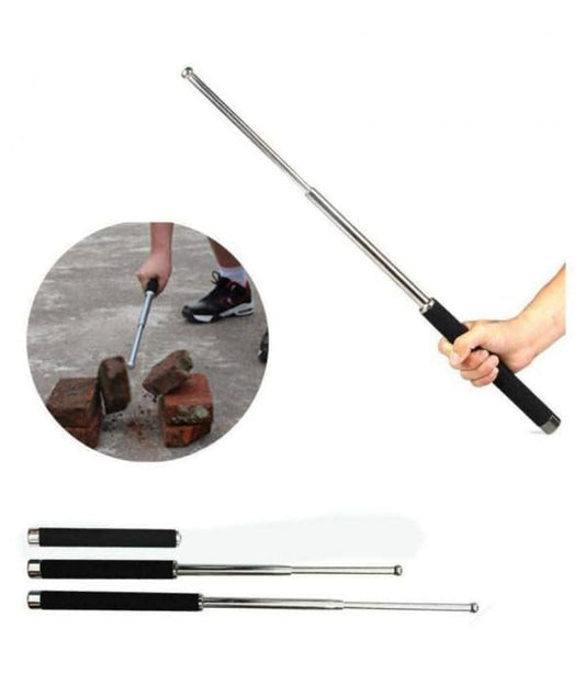 31" Foldable Safety Stick – Personal Security Multitool with Comfortable Grip & Carry Bag
