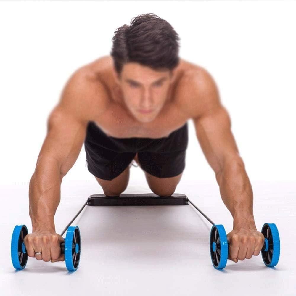 Ab Roller Wheel for Core Workouts with Knee Pad – Synthetic Fiber, Heavy Duty (1.5kg)