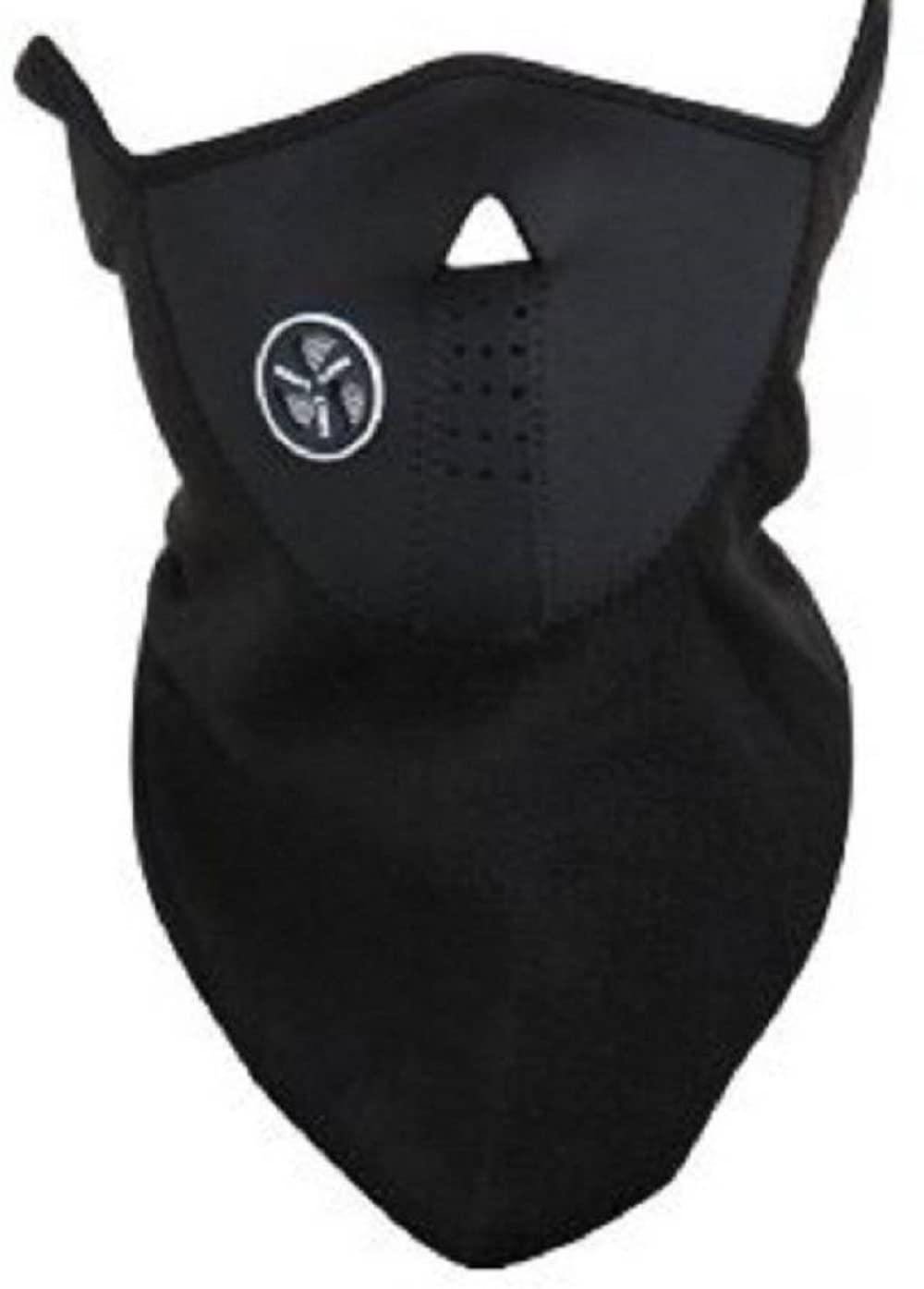 BEAX-Men's Neoprene Motorcycle Balaclava Mask - UV & Dust Protection
