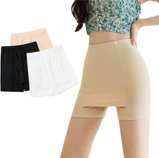 Front Double Layer Stretchable Crotch Shorts