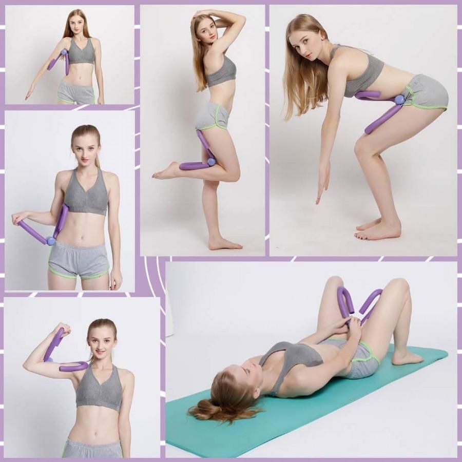 Thigh Master Muscle Fitness Exerciser – Full Body Slimming & Toning Tool (Random Color)