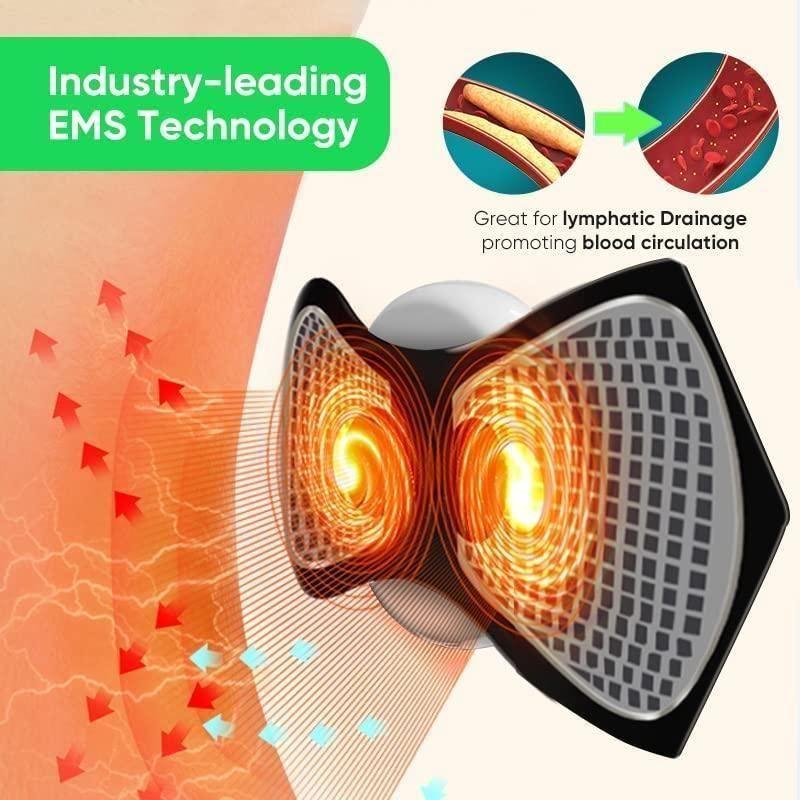 Mini Electric Massager – 8 Modes, 19 Levels, Rechargeable